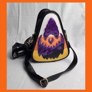 NWT Love Pain & Stitches KENNY CORN Candy Corn CrossBody Bag